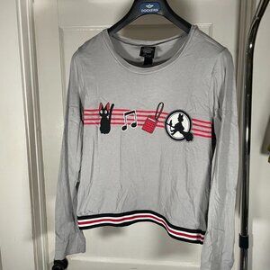 Kiki's Delivery Service Her Universe Icon Stripes Long-Sleeve Girls T-Shirt